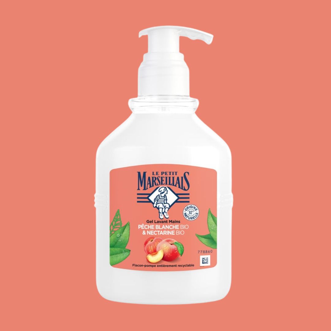 Le Petit Marseillais Foam Gel: Vine Peach Handwash 500ml